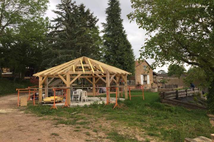 Construction ossature bois Mâcon