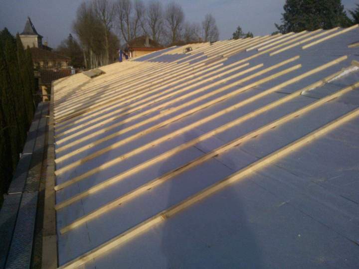 Mise en place isolation toiture Mâcon