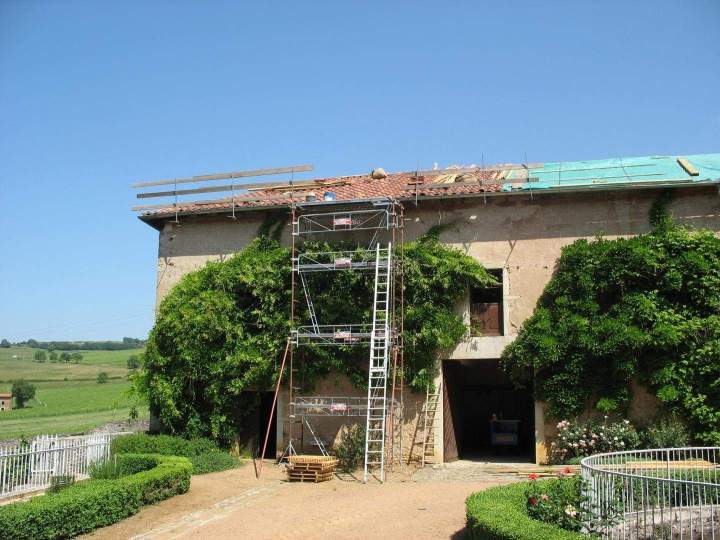 Restauration couverture Mâcon